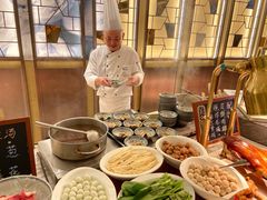 自助取餐区-西安高新希尔顿酒店·咖啡露台西餐厅
