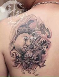 郑州纹身郑州刺青郑州最好的纹身最好的刺青佛菩萨-针武堂刺青