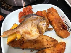 -九寸花汀海鲜烤肉自助(中东迪克店)