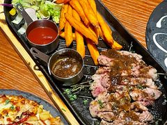 澳洲谷饲黑安格斯西冷牛排-澳骄 Aussie Kitchen·手工披萨·西餐(国大店)