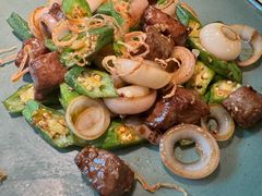 惹味秋葵煎牛肉粒-陶陶居酒家(环市东店)