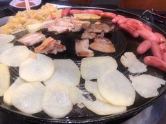 烤猪五花肉-海花锅盖烧烤店(怡馨家园店)