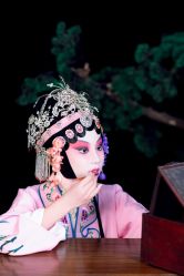 -后宫·古装汉服京剧儿童亲子全家福摄影