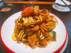 避风塘炒蟹-聚味罗记大排檔·鲜鱼杂·甲鱼煲•龙虾馆(科学馆店)