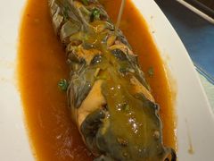 酱焖河叉鱼-老德州四合院·德州菜(天衢路店)