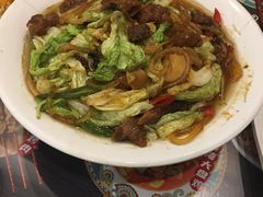 酥肉烩白菜-巴依老爷新疆美食(清华东门店)