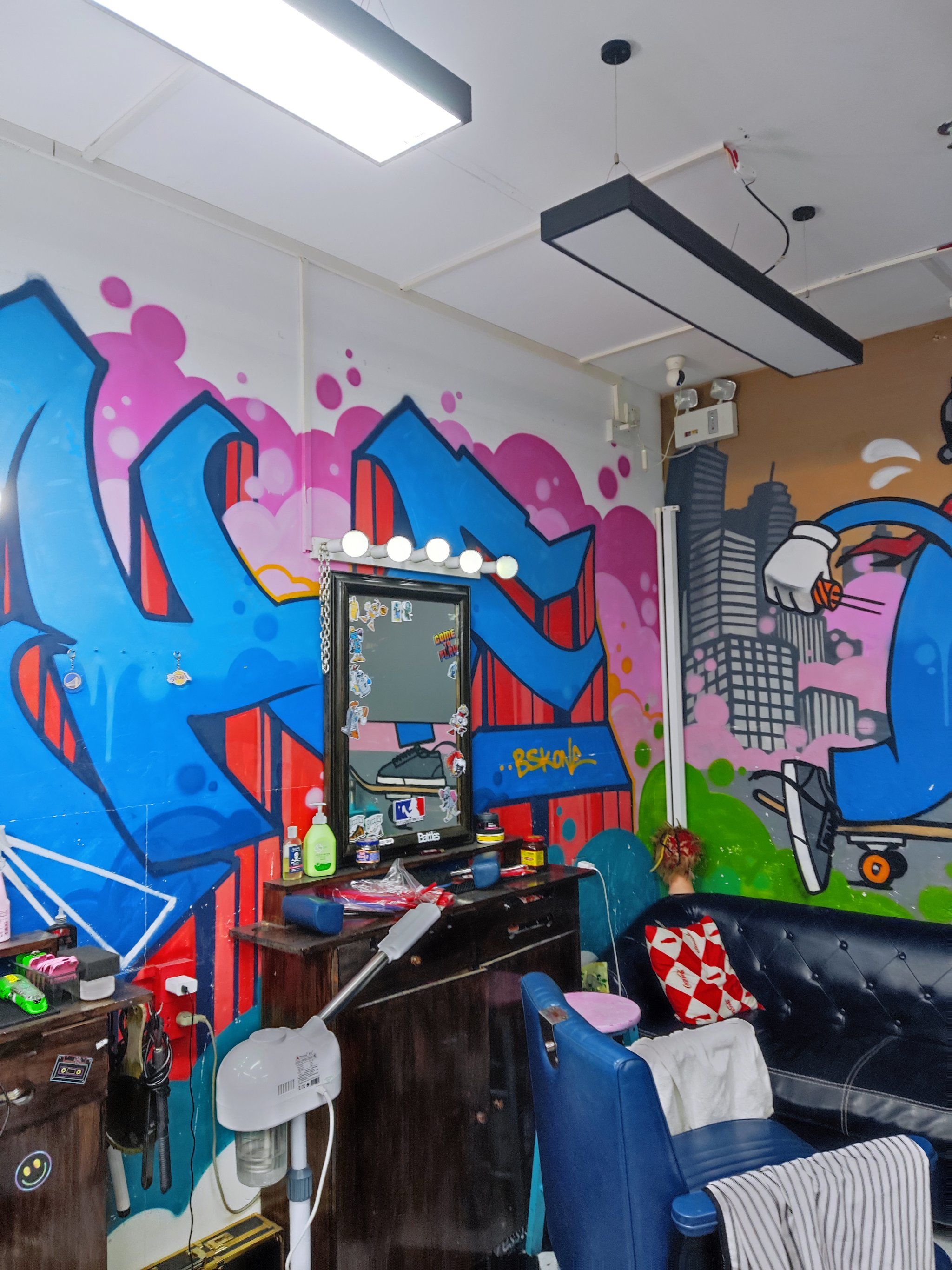 这间理发店剪得不错