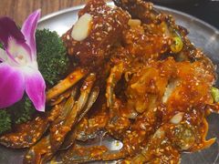 -明洞阿姨·韩式酱蟹烤肉·创意料理(三元桥店)