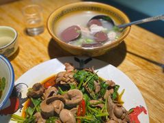 香菜拌猪腰-聪辉同安老美食饭店(大元路店)