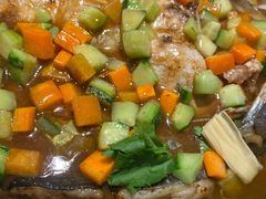 -探鱼·鲜青椒爽麻烤鱼(中天广场店)