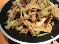 干锅有机花菜-湘与香缘·湖南菜(王府井北京市百货大楼店)