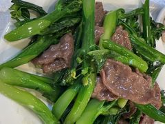 芥兰炒牛肉-文记壹心鸡(宝华路店)