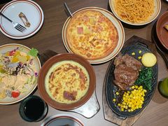 西冷牛排配黑胡椒酱-萨莉亚意式餐厅(杭州滨江天街店)