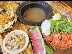 -菌乡缘·野生菌蒸汽鱼火锅(江边夜市店)