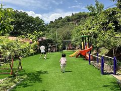 -桃源山庄·水蜜桃采摘·柴火鸡·烧烤团建(龙泉山店)