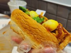 延边风味芝芝板烧鸡腿堡-麦当劳(金稻田路餐)