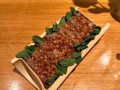 薄荷牛肉卷-一坐一忘云南菜(北京skp店)