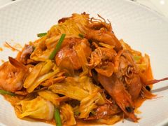 大虾炒白菜-山东宾馆·齐鲁苑餐厅