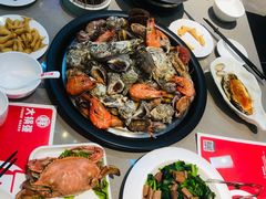 -大锅强·蒸海鲜青岛菜(吾悦广场店)