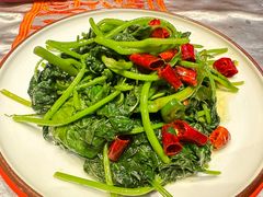 炝炒空心菜叶-红辣椒·川菜·火锅(张杨路店)