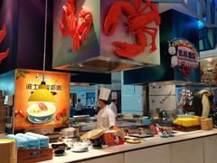 自助取餐区-帝企鹅自助餐厅•儿童岛•真企鹅(长隆企鹅酒店)