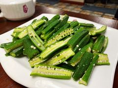 蒜蓉秋葵-福润海鲜馆
