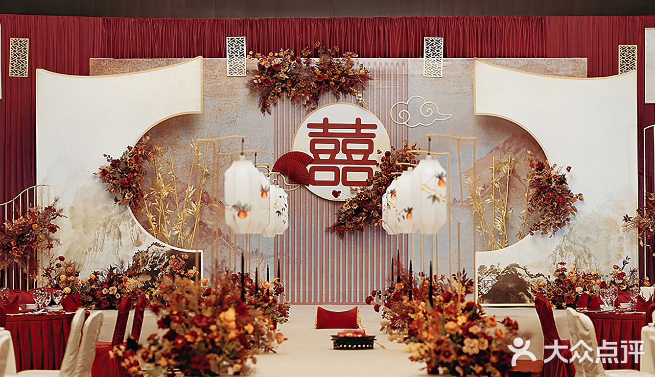 香槟色新中式婚礼|新中式婚礼