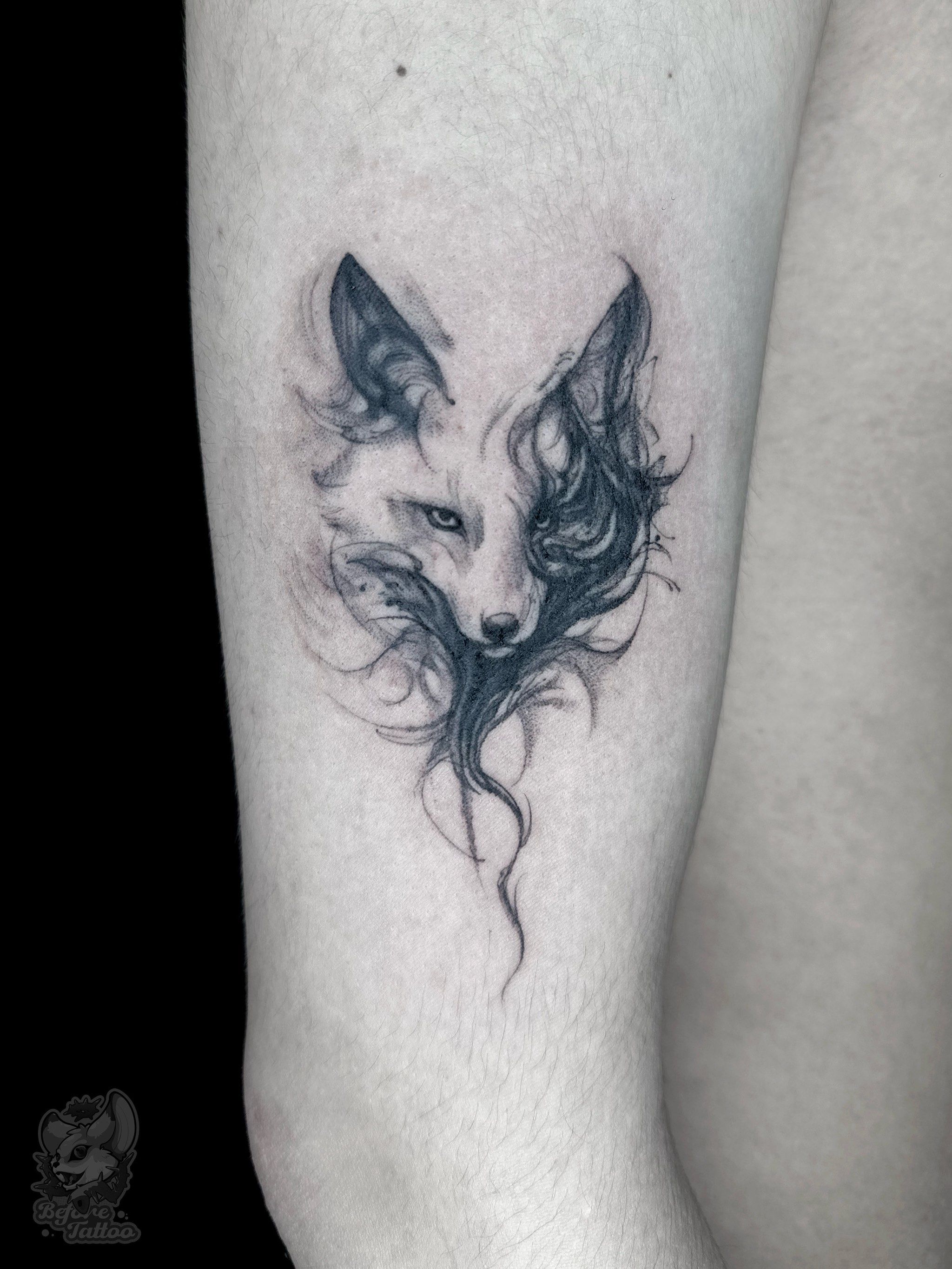 狼纹身