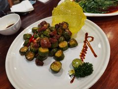 虎皮青瓜牛仔粒-东江海鲜酒家(艺都分店)