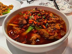 水煮牛肉-小河盐帮·私家菜·烤鸭(三元桥·霄云路店)