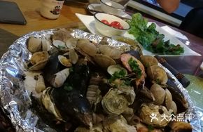 Salt-Baked Seafood