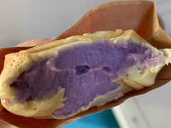 厚芋泥蛋黄甜品-拾烧车轮饼(世纪金源店)