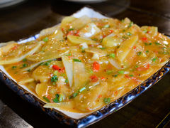 酸水土豆片-黄桷树曹家私房菜(江与城店)