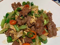 滑蛋小炒牛肉-绿茶餐厅(布吉万象汇店)