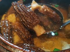 羊肚菌土猪肉汤-宋小谨·泉州菜(西沙湾店)