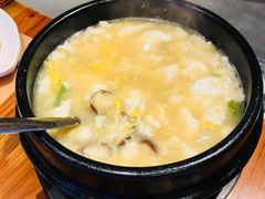 嫩豆腐汤-万兴佳烤肉·长白山老味道(宏泰广场店)