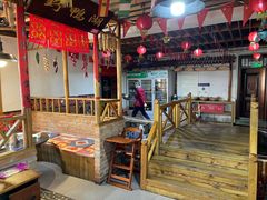 大堂-缘福乡村铁锅炖民宿(八达岭店)