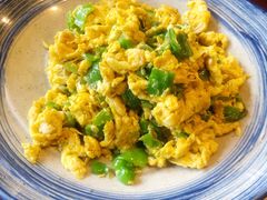 青椒炒鸡蛋-曾福兴