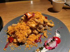 金沙蟹味菇-汝是素•文创素食馆(金月湾店)