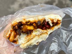 蛋菜夹馍-老马家马蓉蛋菜夹馍·腊牛肉夹馍(回民街店)