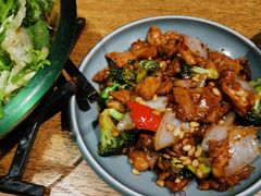 松仁爆三鲜-小吊梨汤·北京菜·烤鸭(四元桥店)