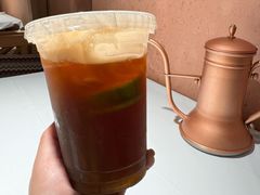 暴打柠檬玫瑰花茶-谷丽麦馕新疆菜·清真(步步高梅溪新天地店)