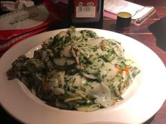 荠菜炒年糕-涌上外婆桥(慈溪店)