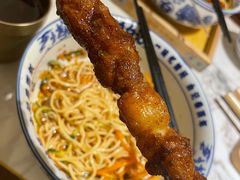 羊肉串-雁滩白记·兰州牛肉面
