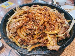 烤牛肉-味之朝·烤盘牛肉·松兰拌饭
