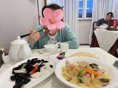 养油清炒虾仁-怡园饭店-餐厅(四望亭店)