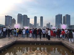 -大连星海广场音乐喷泉