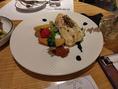 牛油香煎海鲈鱼-原石牛扒·约会餐厅(龙城万科里店)