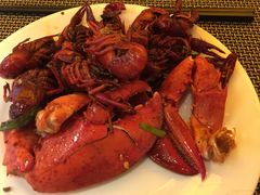 麻辣小龙虾 麻辣蟹钳-伯豪瑞廷酒店-天伦阁西餐厅