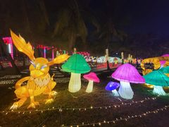 -欢乐海岸椰林沙滩-2025湾区超级灯会